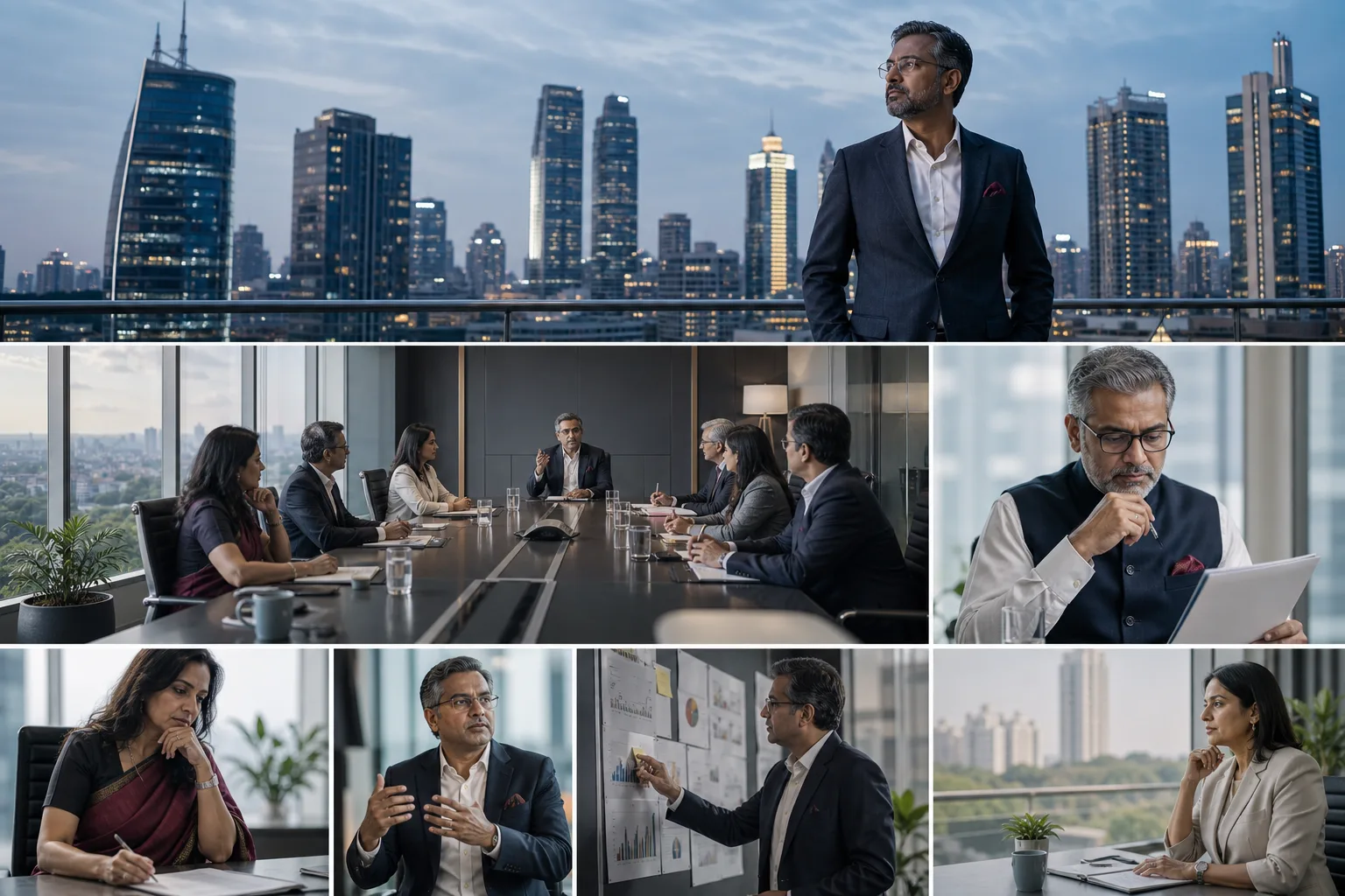 Senior Indian leader reflecting on measurable business outcomes