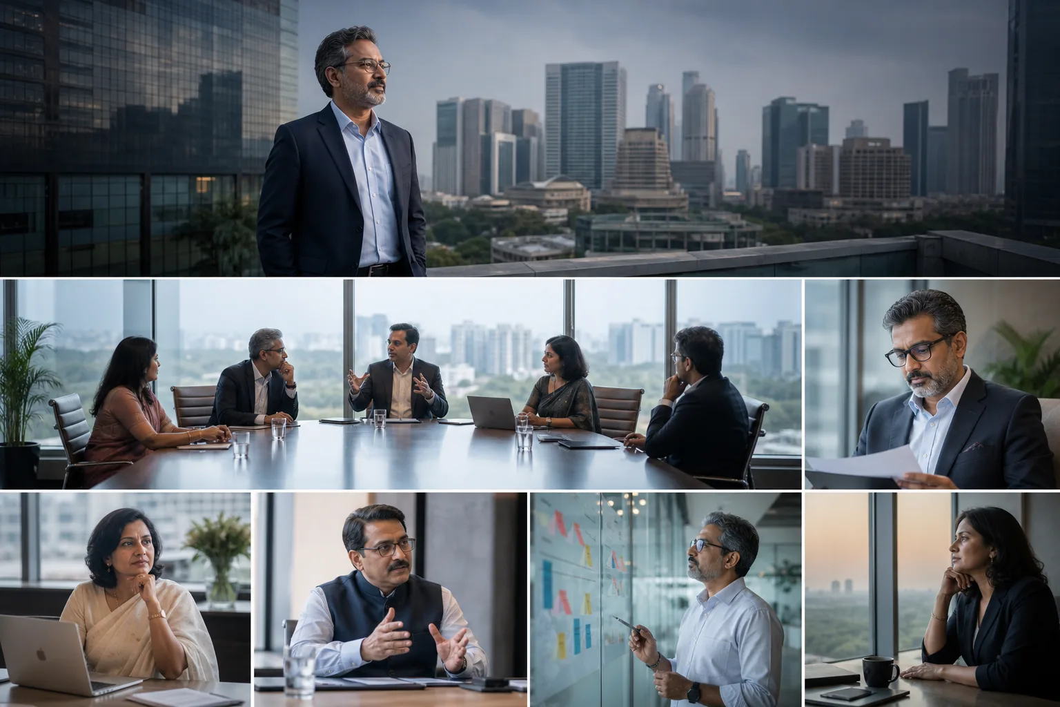 Senior Indian professional mapping executive achievements and future priorities